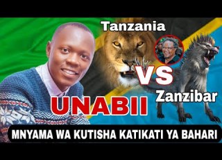  UNABII MNYAMA WA KUTISHA KUTOKA BAHARINI AKIIVUTA TANZANIA KWENDA ZANZIBAR HISTORIA ITAANDIKWA