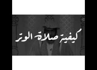 كيفية صلاة الوتر صالح المغامسي