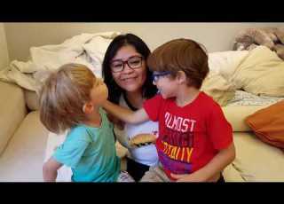 DreiKinderJD Guerra De Almofada Com Tia Marilac Dreikinderjanzendaniel Dreikinderjanzendaniel