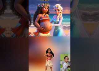  Omg Moana S Belly Is Big Is She Pregnant Shorts Disney Moana Princess