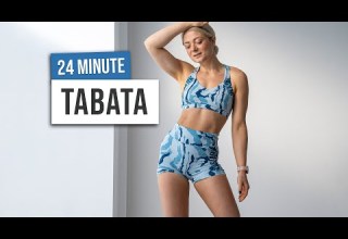 24 MIN FULL BODY TABATA HIIT WORKOUT No Equipment No Repeat Home Workout With Tabata Songs