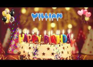 WILLIAM Birthday Song Happy Birthday William
