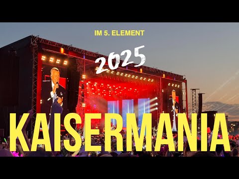 Kaisermania 2025 Im 5 Element Roland Kaiser