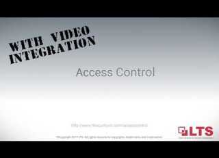 LTS Access Control Video Integration Part 1
