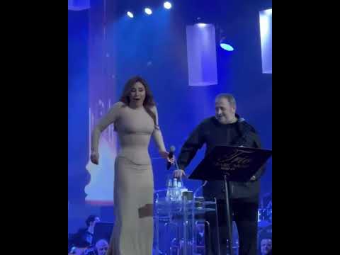 نجوى كرم وسلطان الطرب أبو وديع نجوى كرم جورج وسوف موسم الرياض رأس السنة فوق الخيال