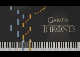 Game Of Thrones Main Theme Synthesia Piano Tutorial