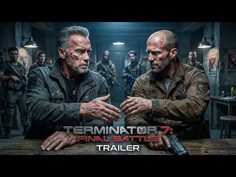 Terminator 7 Final Battle 2026 First Look Arnold Schwarzenegger Jason Statham Concept