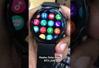 Haylou Solar Plus RT3 LS16 Amoled Smartwatch