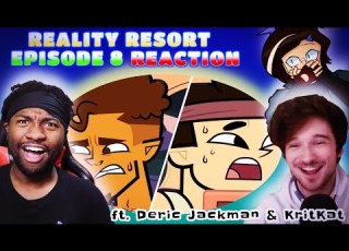 VOICE ACTORS REACT Reality Resort Episode 8 Ft DericJackman KritKat PAINTING HISTORY