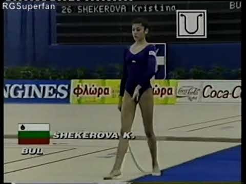 Kristina Shikerova Rope E F World Championships 1991