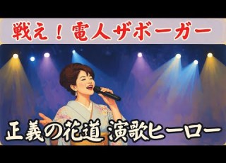  戦え 電人ザボーガー 正義の花道 演歌ヒーロー 懐かしの名曲が甦る Karate Robo Zaborgar Theme Song