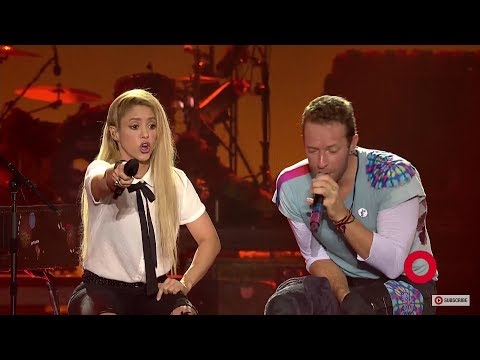 COLDPLAY Ft SHAKIRA Chantaje LIVE Chris Martin Singing In Spanish COLDPLAY Ft SHAKIRA Chantaje LIVE Chris Martin Singing In Spanish