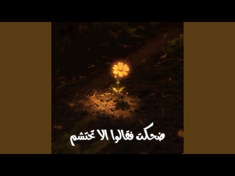 ضحكت فقالوا الا تحتشم