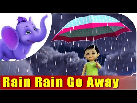 Kids Nursery Rhymes Rain Rain Go Away