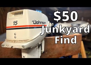 50 Junkyard Outboard Will It Run How To Fix A 15hp Outboard