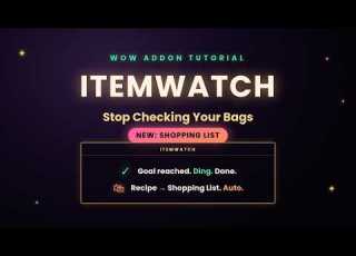  Easy WoW Auction House Shopping List With ItemWatch