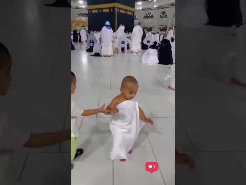 طفل صغير في مناسك الحج يثير اعجاب الملايين طفل صغير في مناسك الحج يثير اعجاب الملايين