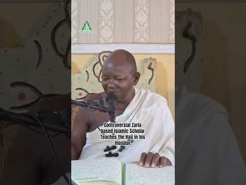 Controversial Islamic Cleric Usman Kusfa Aka Rigi Rigi Demonstration Of Hajji Ritual Stirs Arewa SM Controversial Islamic Cleric Usman Kusfa Aka Rigi Rigi Demonstration Of Hajji Ritual Stirs Arewa SM