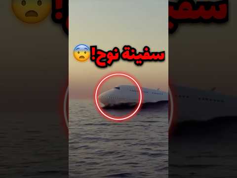 ماذا يحدث للبحر لو وجدو سفينة نوح صدمة