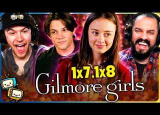  GILMORE GIRLS Season 1 Episodes 7 8 Reaction First Time Watch Lauren Graham Alexis Bledel