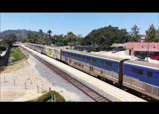  All American Trains Presents 4K Action At Santa Barbara CA Station July 2026