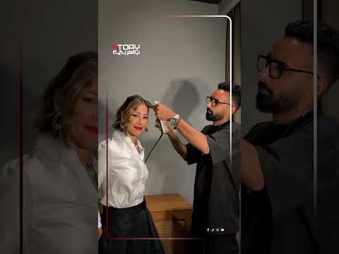 Very Hot Behind The Scenes Footage Before The Camera Started Rolling Menna Shalaby S Sudden Wi