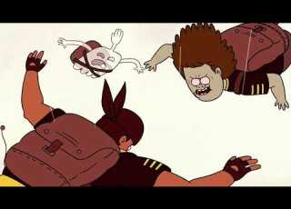 Regular Show Mordecai And Rigby Vs Buckmore