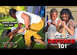  I Took A Self Defense Class With The Strongest Man In Ethiopia Day 13 In Ethiopia