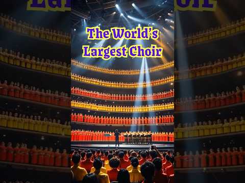 The World S Largest Choir You Won T Believe This Mind Blowing Music Facts Shorts Youtubeshorts