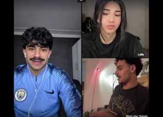 حسن الشمري كيستات عشوائه مع ليلى وكلو ضحك حسن انصدم من صوت ليلى ومارو انصدم ههههه