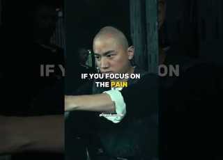 IF YOU FOCUS ON THE PAIN Wong Fei Hung Attitude Status Motivation WhatsApp Status