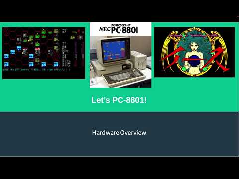 Intro To PC 8801 Hardware Overview Emulators And BASIC