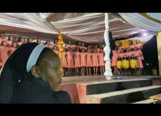 Regina Mundi High School 2023 Arts Festival Presentation Saimon Mwana Wajona Setpiece