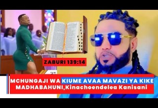 Mchungaji Wa Kiume Avaa Mavazi Ya Kike Madhabahuni Kinachoendelea Kanisani