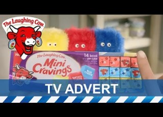 The Laughing Cow New Mini Cravings UK TV Advert 2016