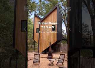 Hidden Gems In Texas Onera Treehouses