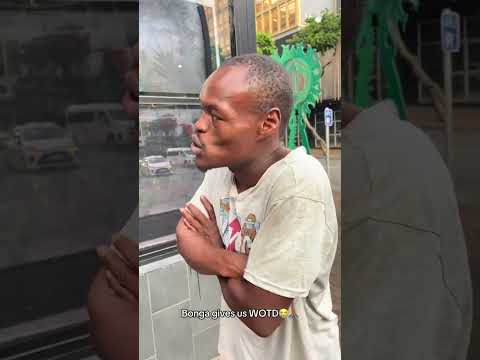 Bonga With The Word Of The Day