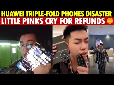 Huawei Disaster Triple Fold Phones Break In Days Little Pinks Cry For Refunds