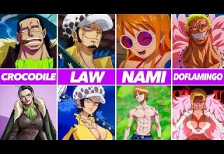 One Piece Characters Gender Swap Version