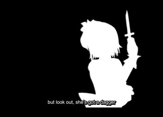 Bad Apple But The Lyrics Are Describing What Happens In The Video