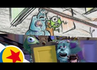  The Door Chase From Monsters Inc Pixar Side By Side