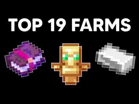 أفضل 19 مزرعة في ماينكرافت الإصدار 1 21