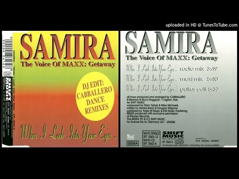 Samira When I Look Into Your Eyes Maxi Mix 1994