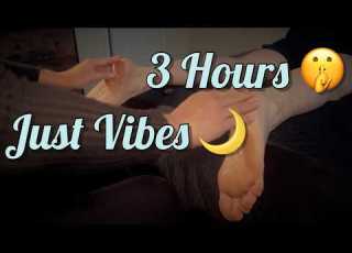  Fall Asleep Instantly Real Person ASMR Foot Massage No Talking 3 Hours