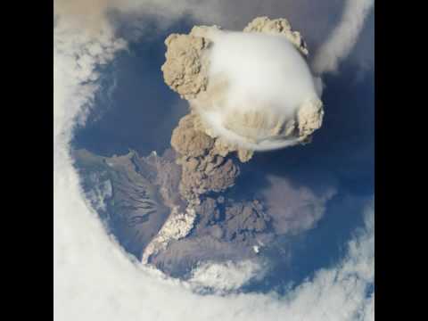 NASA Sarychev Volcano Eruption From The International Space Station