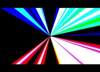 Full Color Laser Lights 8 Hours Bright Light Show On Black Background 4K