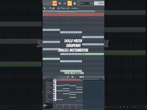 Dogo Paten Sikupendi Singeli Instrumental Remake Beat Part 01