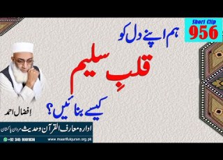 ہم اپنے دل کو قلب سلیم کیسے بنائیں