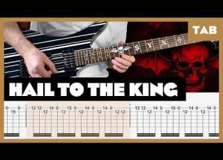  Avenged Sevenfold Hail To The King Guitar Tab Lesson Cover Tutorial