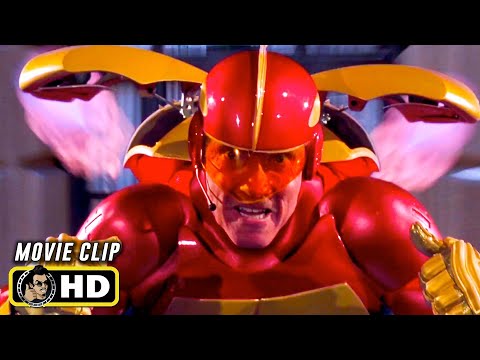 JINGLE ALL THE WAY Clip Turbo Man Parade Battle 1996 Arnold Schwarzenegger